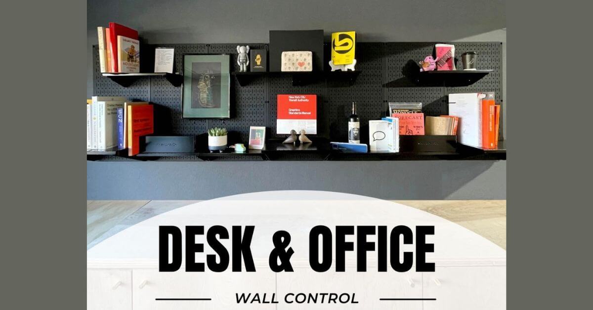 Top 5 Tips for Organizing Your Tiny Office With Pegboards