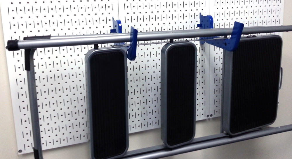 How to Hang Ladder on Pegboard