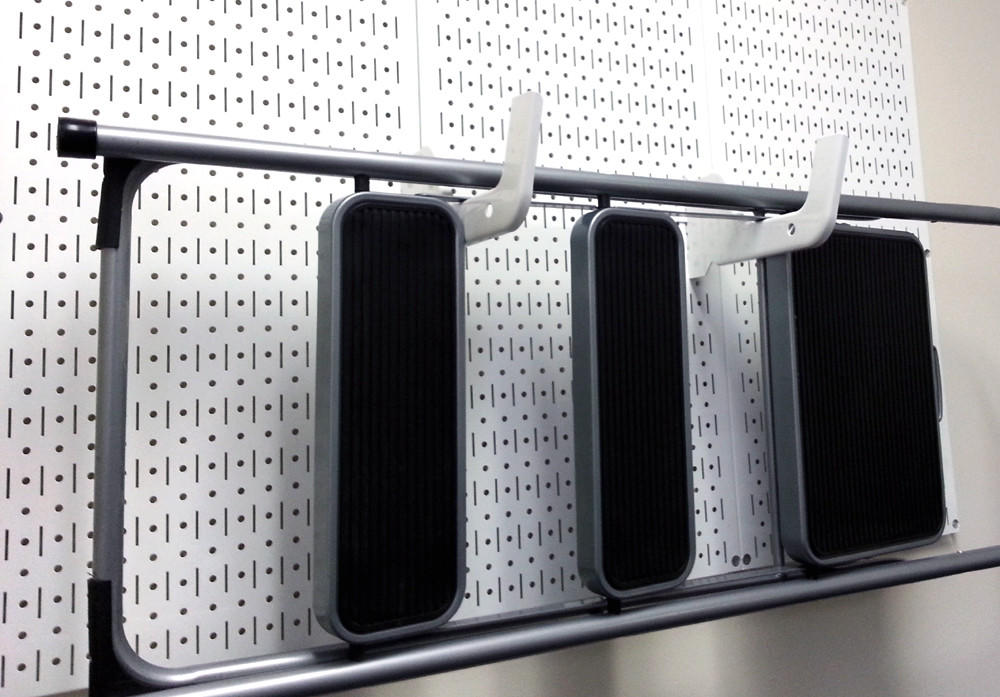 Garage Wall Ladder Rack Pegboard Hooks for Ladders