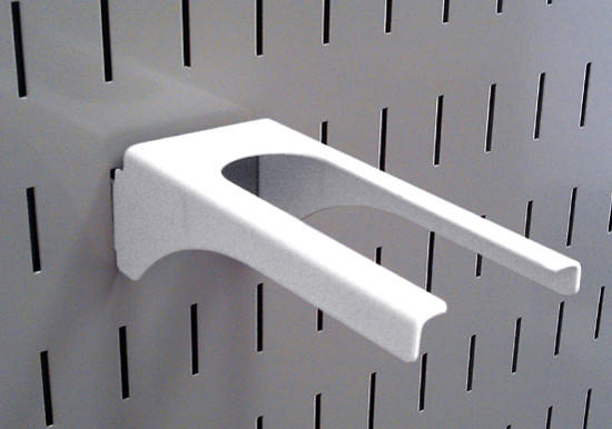 Hang Hammer on Peg Board by Wall Control