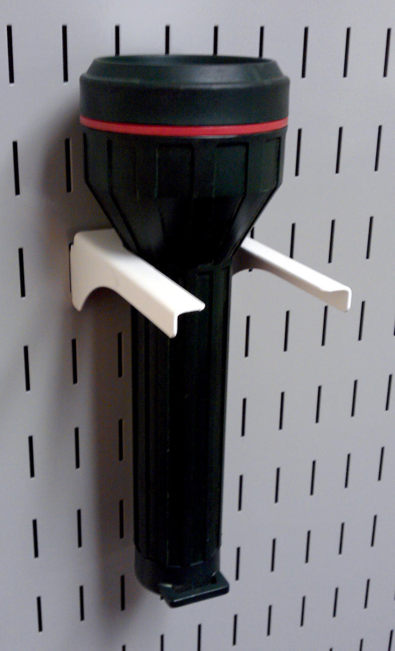 Wide Handle Pegboard Bracket for Wall Control