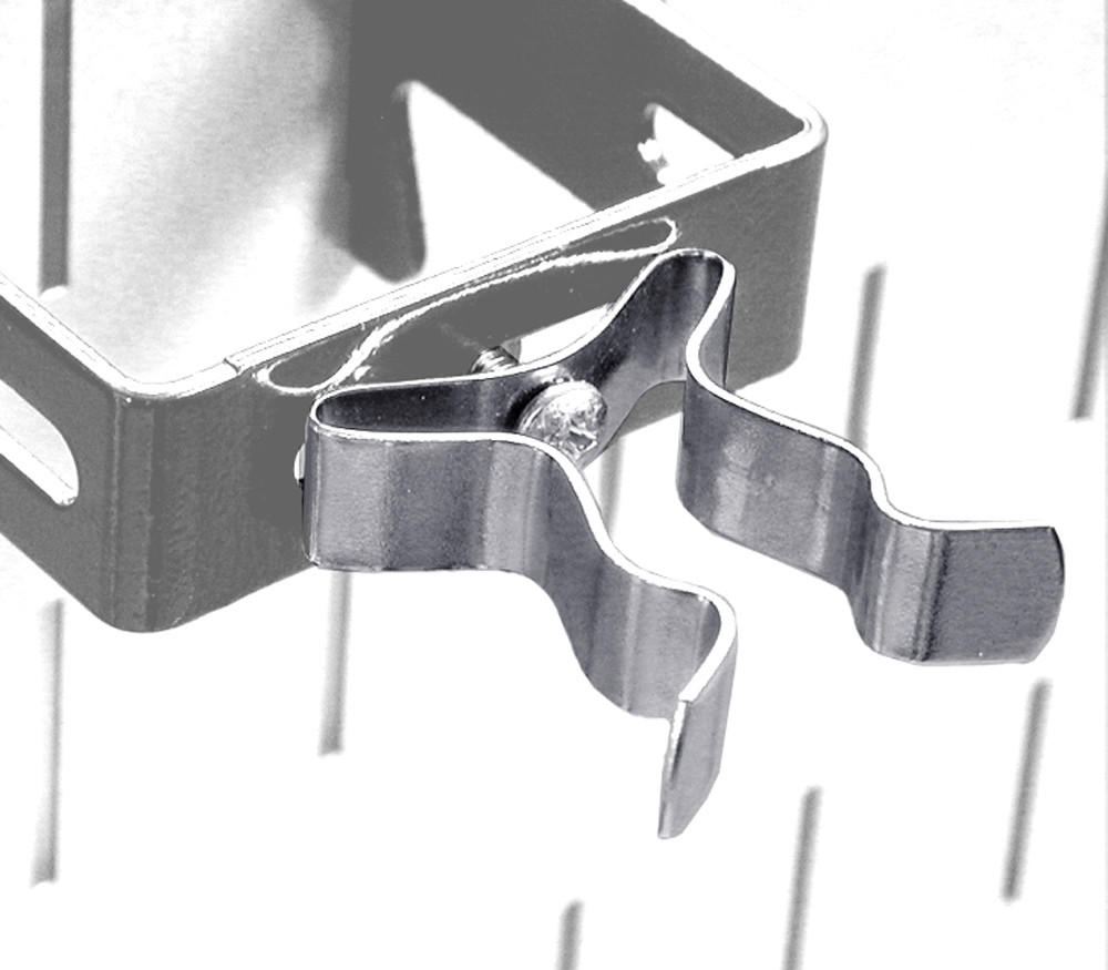 Pegboard Spring Clip