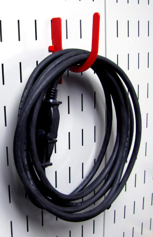 Wall Control Pegboard Peg Hook for Extension Cords