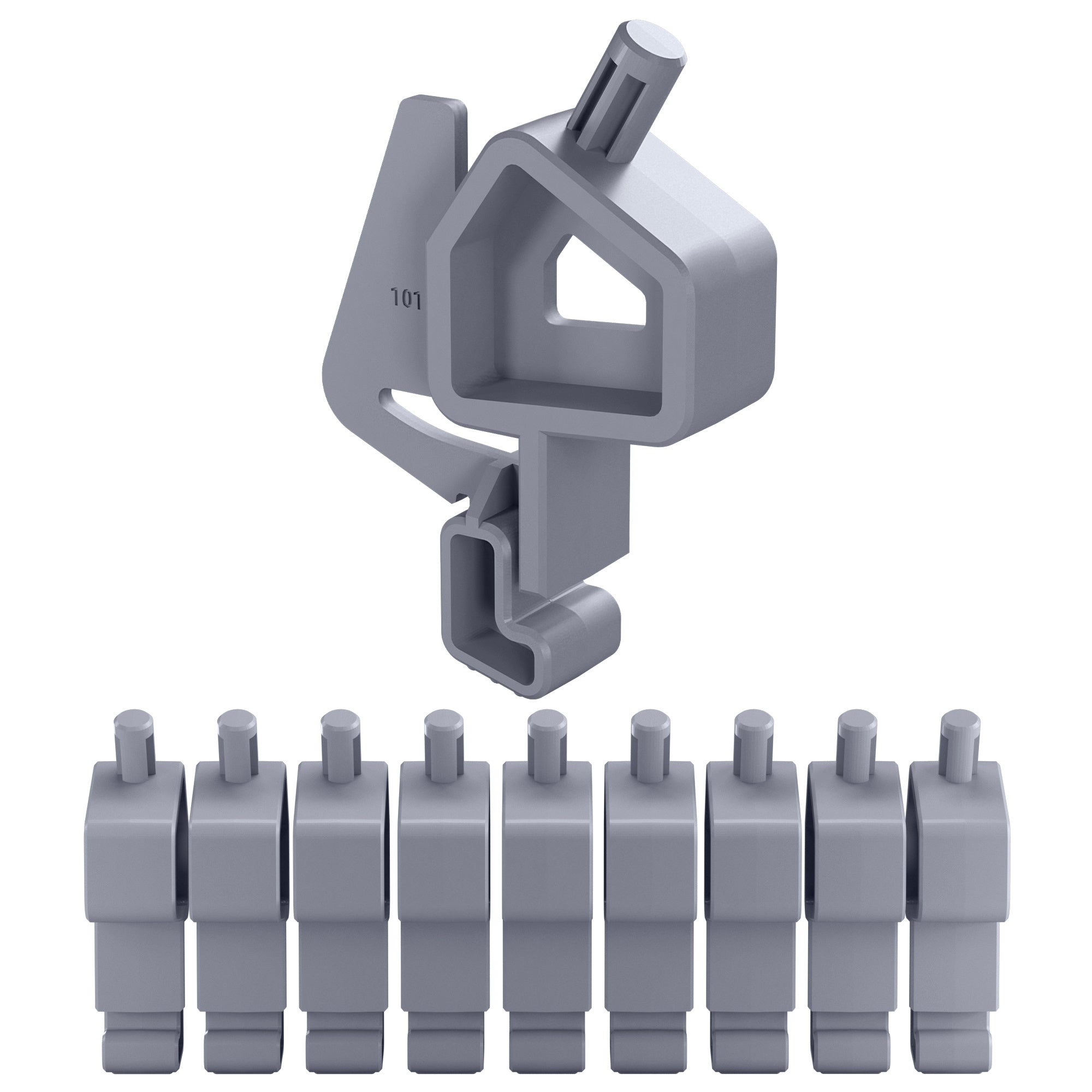 TROPEK 1/4in Socket Bracket for Wall Control Pegboard