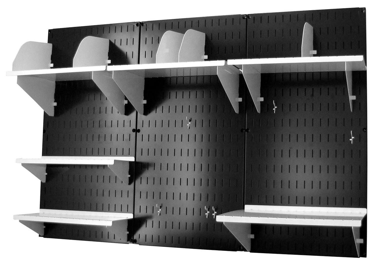 Slotted Pegboard Office Organizer