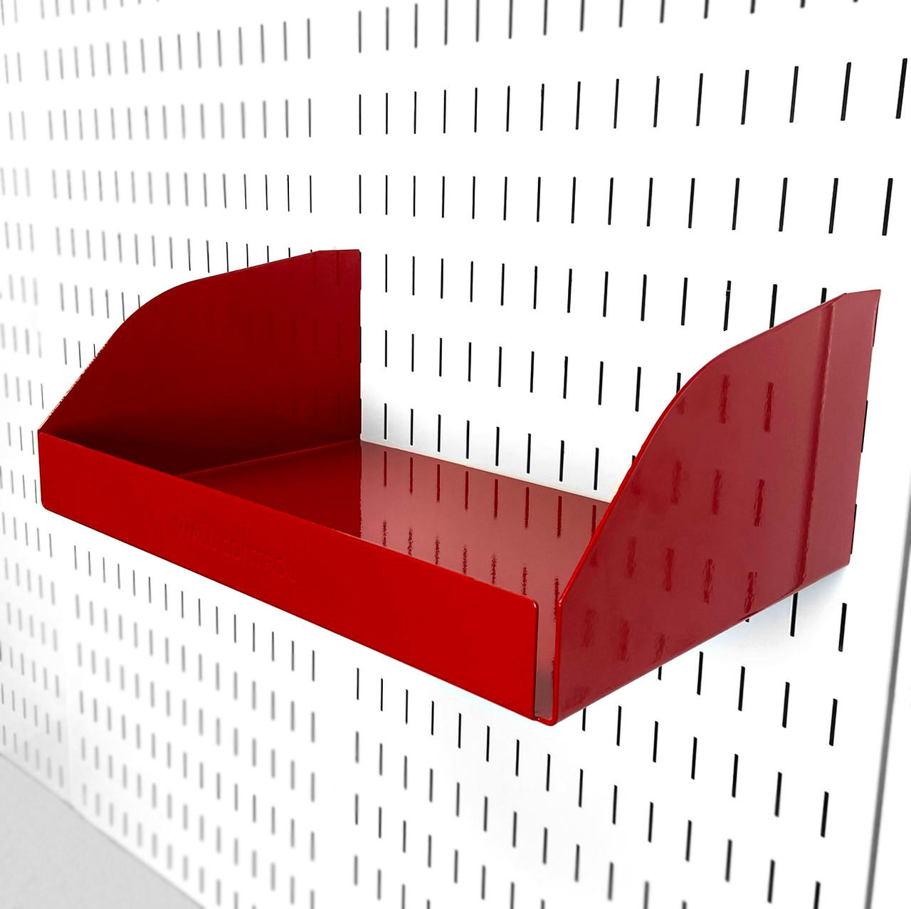 1 Piece Metal Pegboard Shelf
