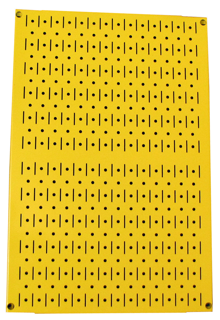 Limited Stock - 24in Tall x 16in Wide Custom Pegboard Panel - Metal Pegboard