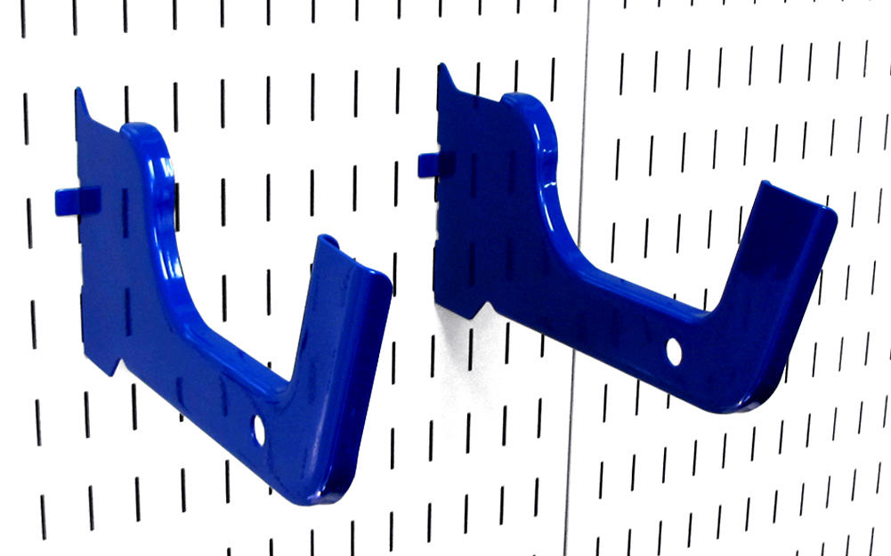Heavy-Duty Slotted Pegboard Hook (2) Pack - 12in Reach - 10-HD-012
