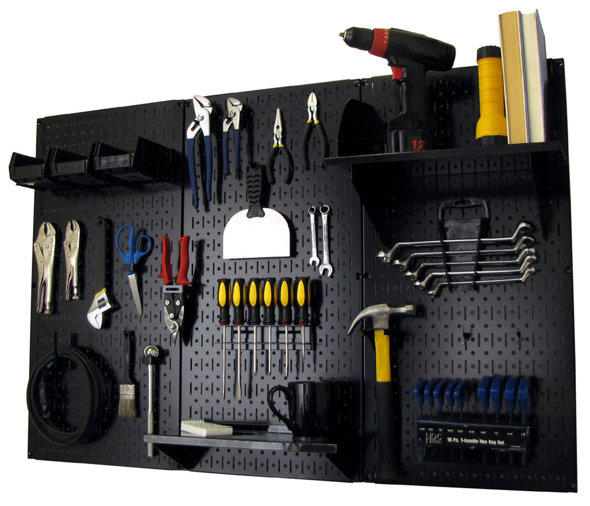 Ultimate Metal Pegboard Wall Organizer Kit