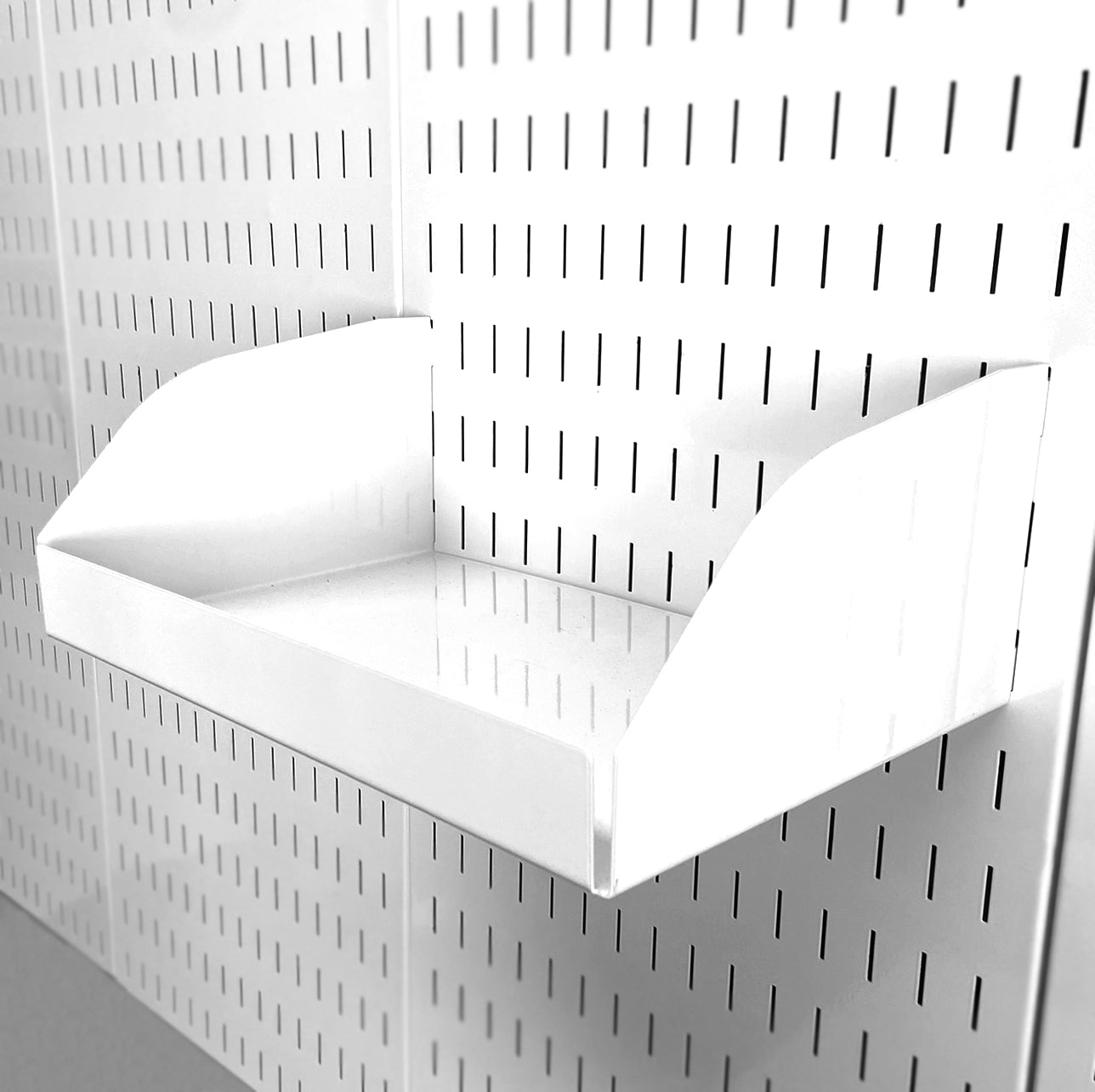 9 Inch Uni-Shelf One Piece Metal Pegboard Shelving - 10-OPS-1459