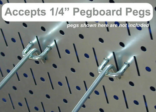 Pegboard for Paint Supplies Storage