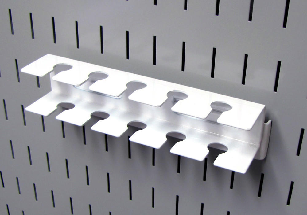 Slotted Peg Board Bracket Holder
