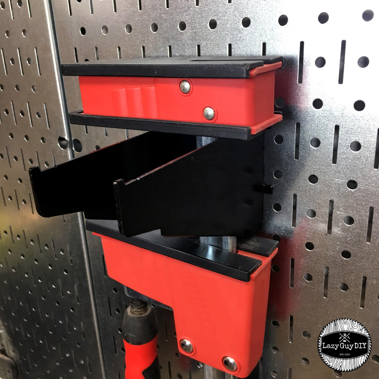 Parallel Jaw Clamp Organizer Brackets