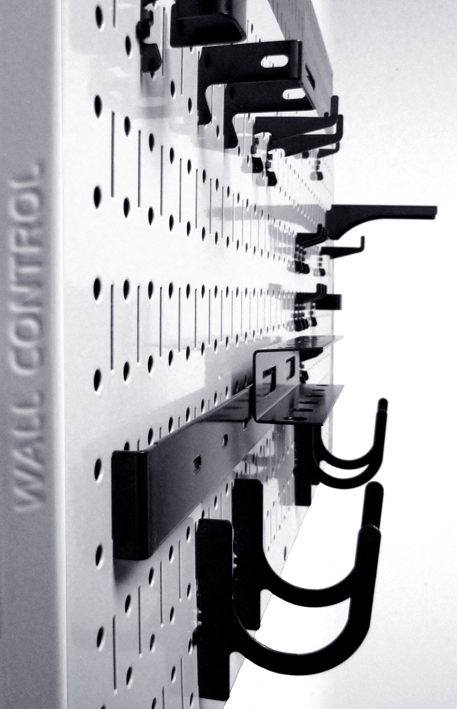 16in x 32in Horizontal Metal Pegboard Tool Board Panel