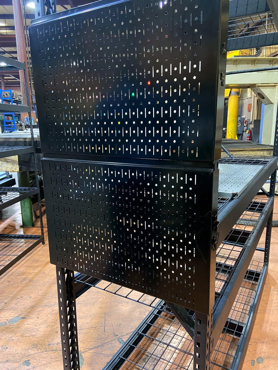 Home Depot Husky Industrial Shelving Pegboard Storage End Caps by Wall Control