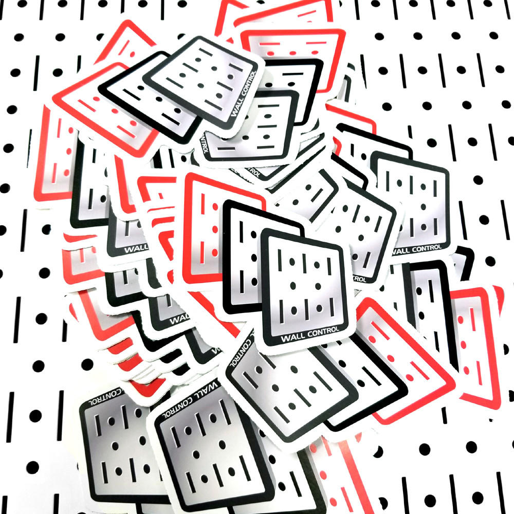 Wall Control Sticker Logo & Maker Sticker Swap for FREE Sticker