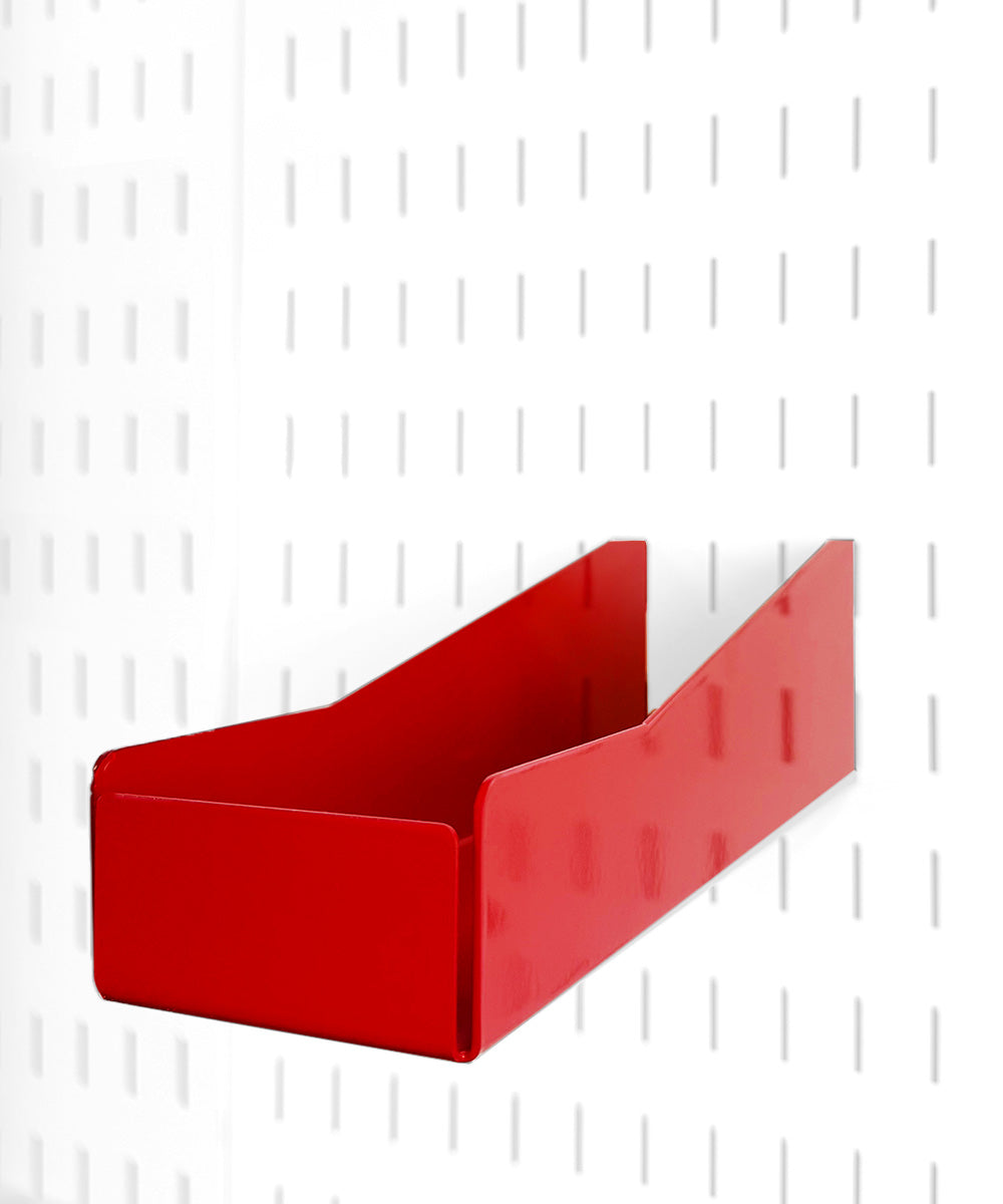 Red Slim Line Utility Shelf