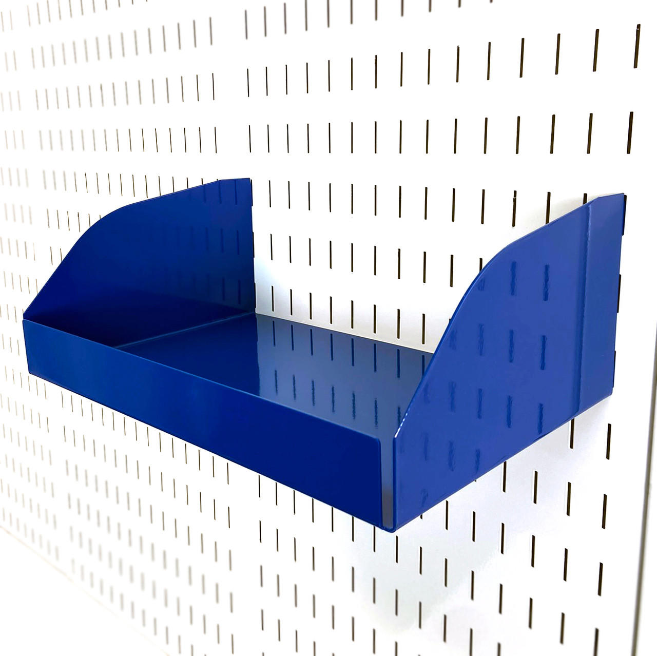 One Piece Pegboard Shelf
