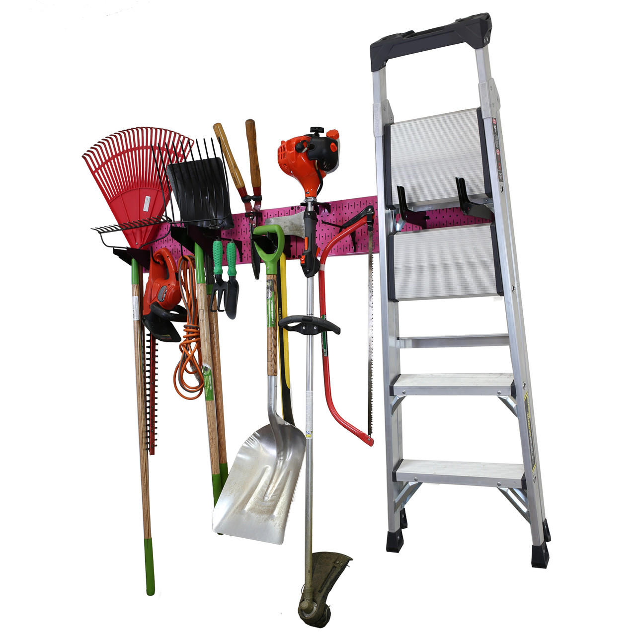 Pink Garage Storage