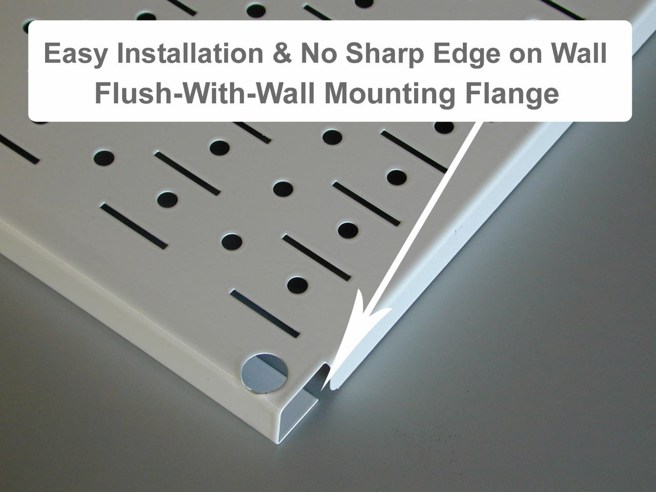 Purple Pegboard that is Easy To Install