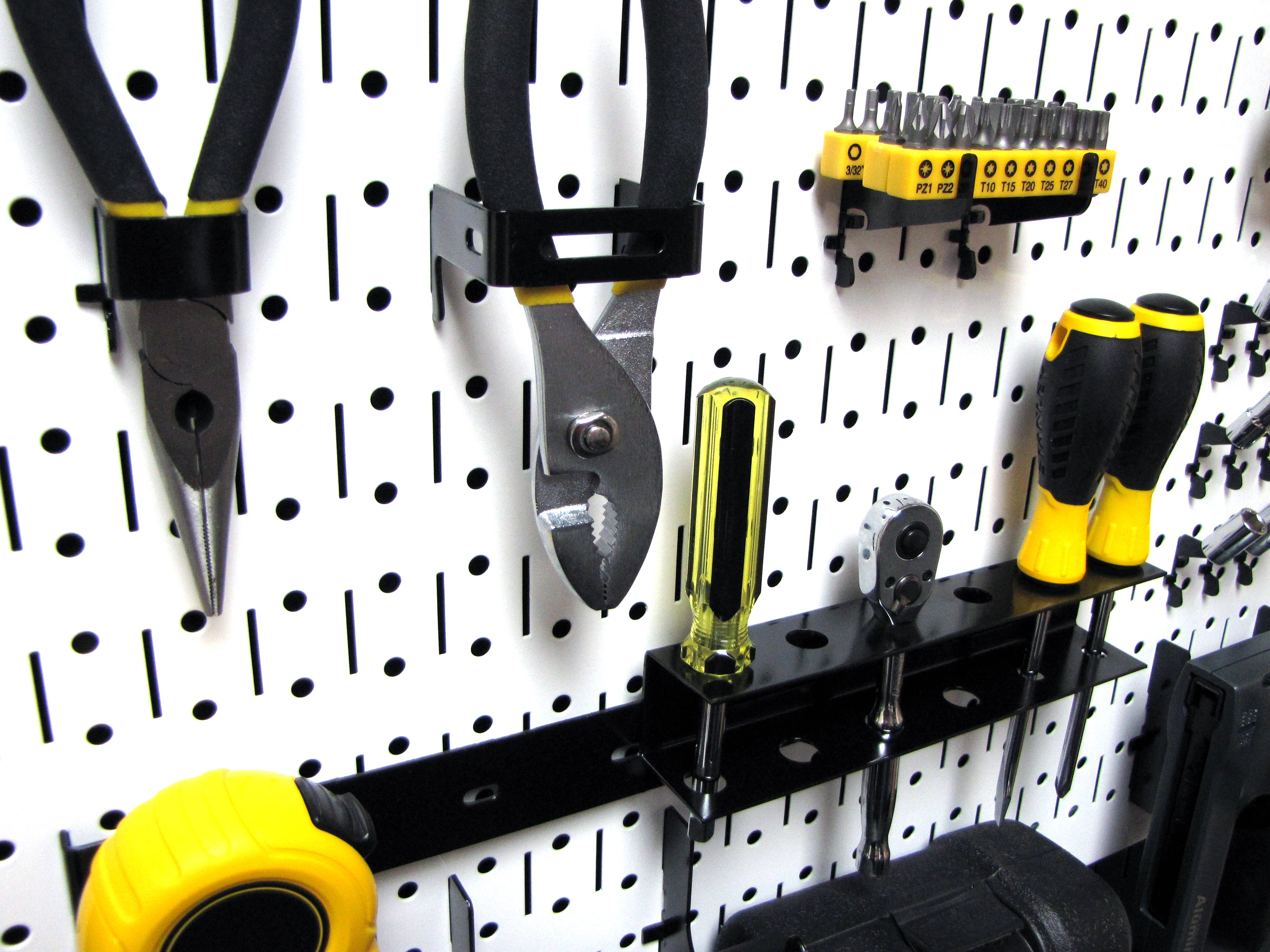16in x 32in Horizontal Metal Pegboard Tool Board Panel