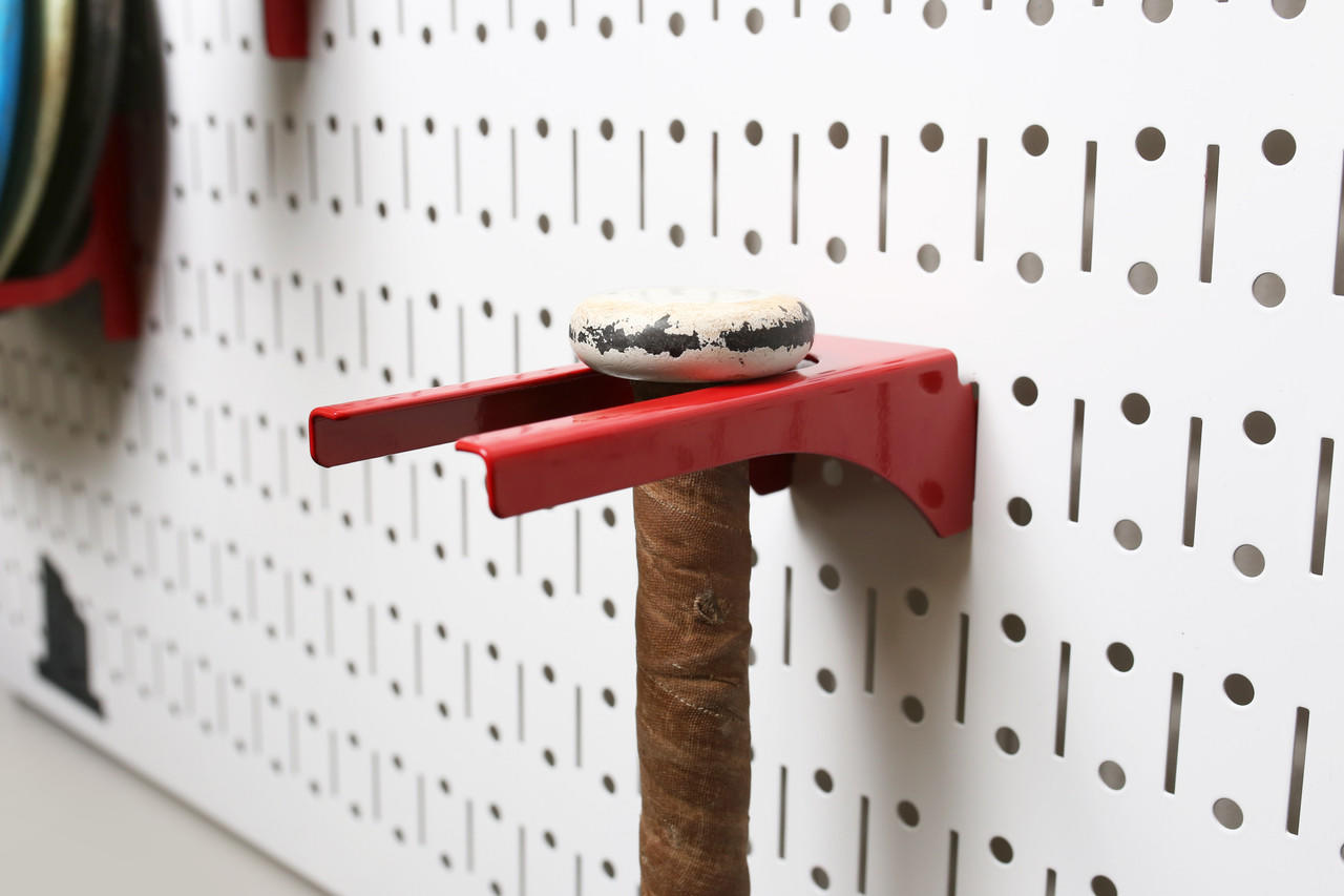 Pegboard Wall Hook for Baseball Bats
