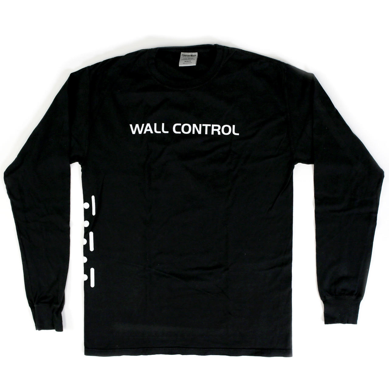 Black Wall Control Logo T Shirt