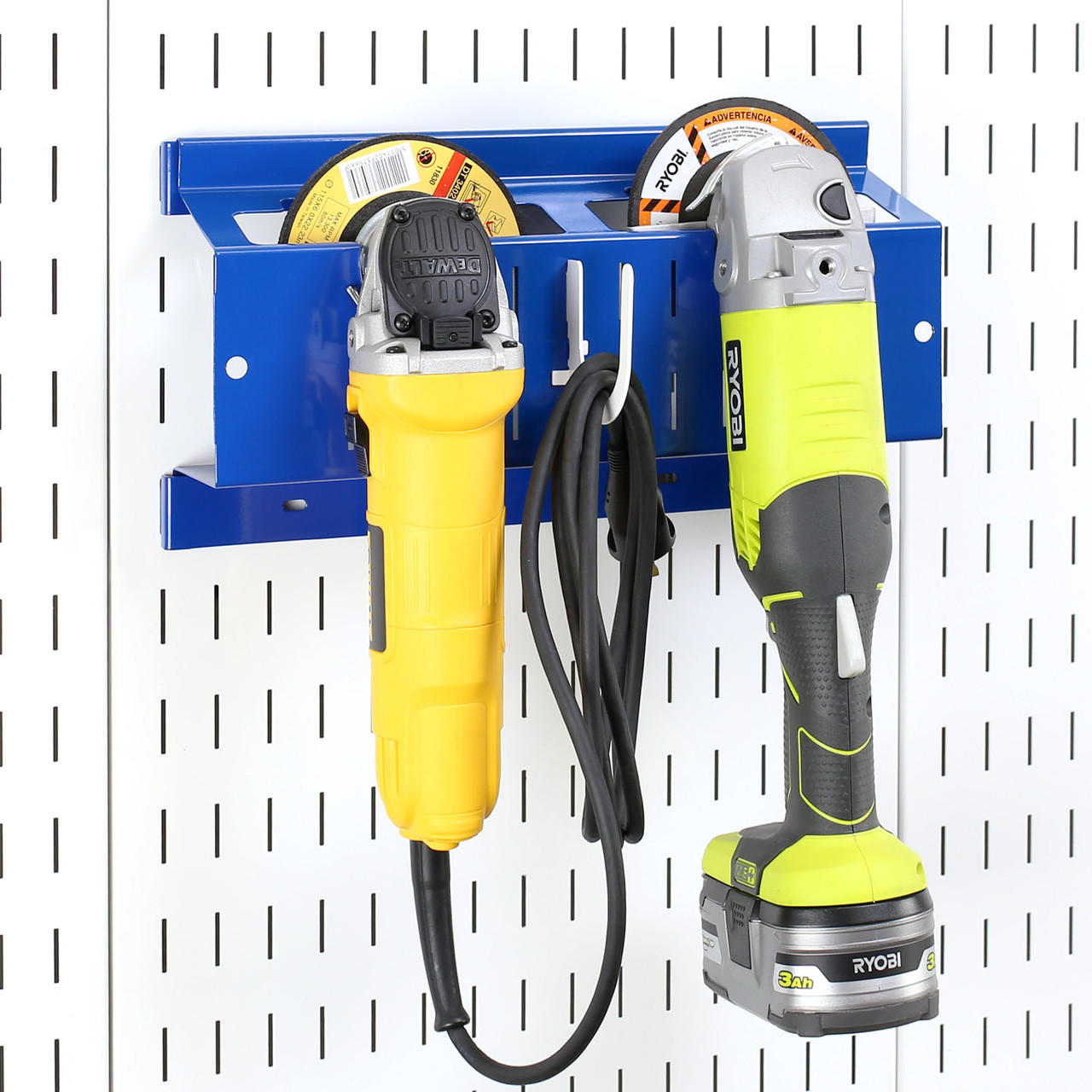 Wall Mounted Grinder Storage & Organization