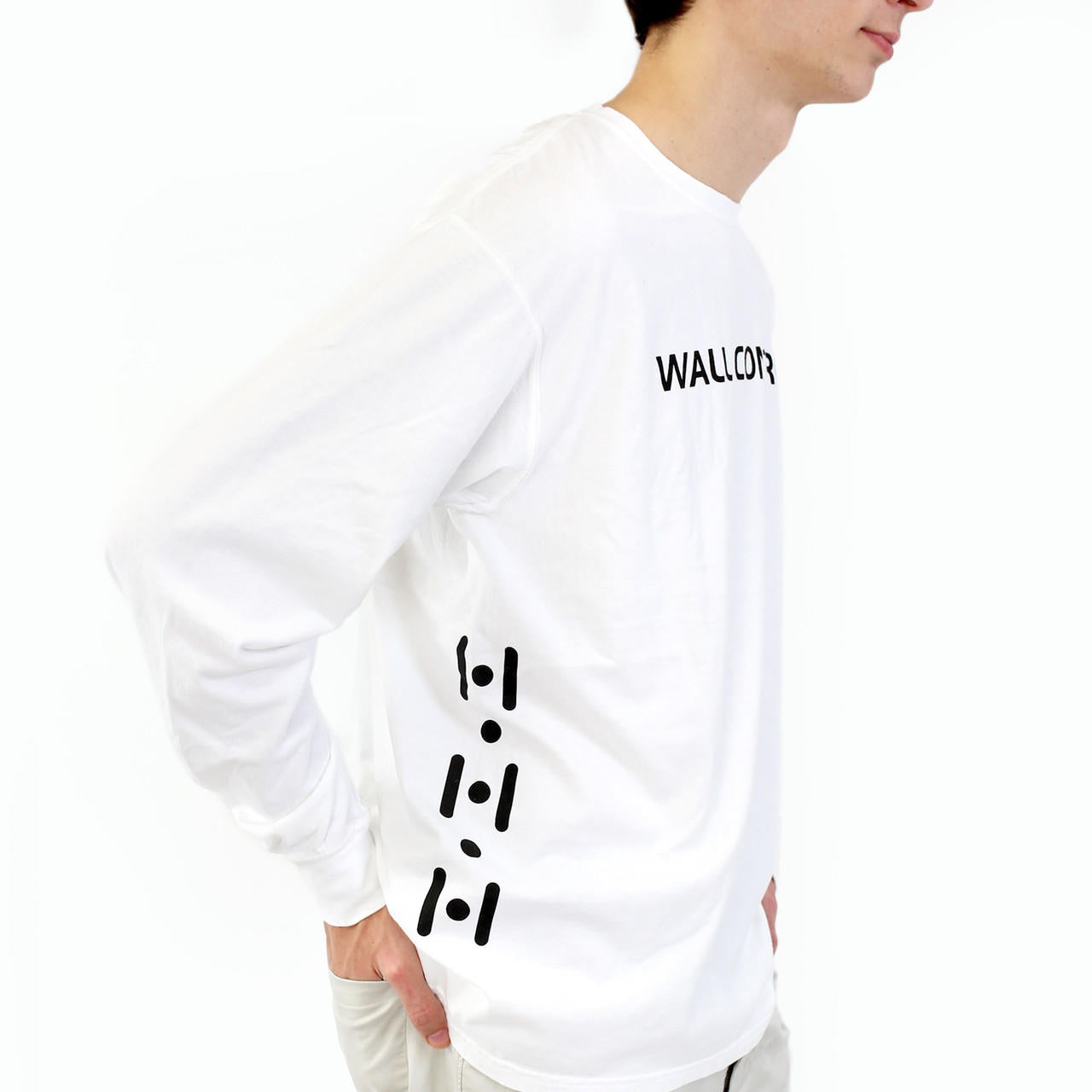 Slots and Dots Pegboard Long Sleeve Shirt