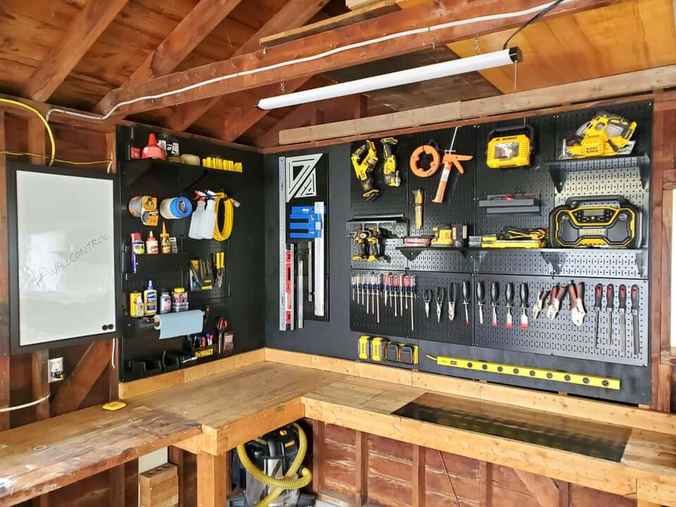 Pegboard Accessories Spotlight: Hooks, Bins, Shelves, and More