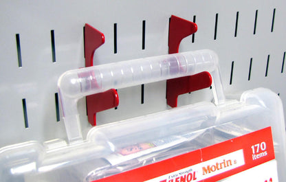 Wall Control Red Peg Hooks