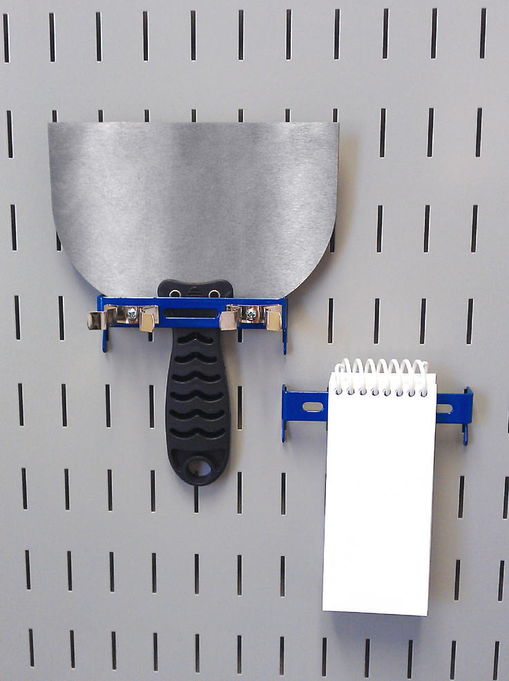Slotted Pegboard Brackets