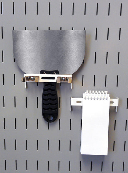 Pegboard Bracket with Clip on Wall Control Peg Board
