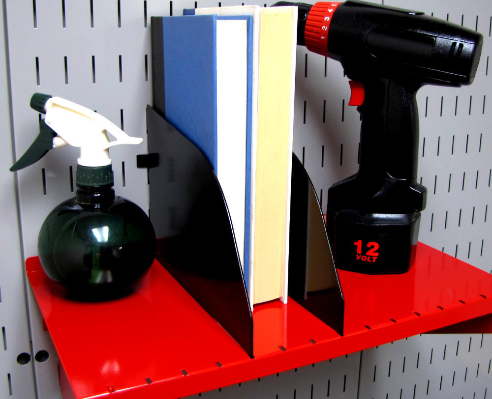 Metal Shelf Divider for Pegboard