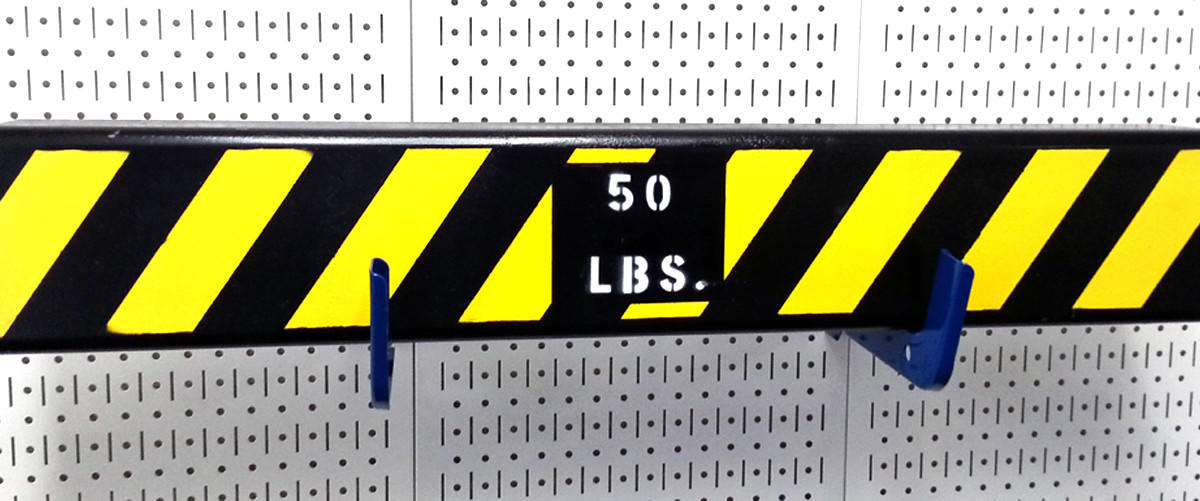 Heavy-Duty Pegboard