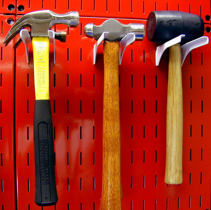 Pegboard Peg for Hanging Multiple Hammers on Pegboard