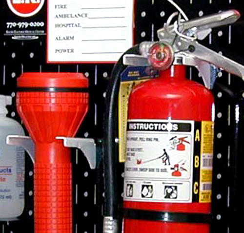 Lock Out Tag Out Pegboard Bracket Racks