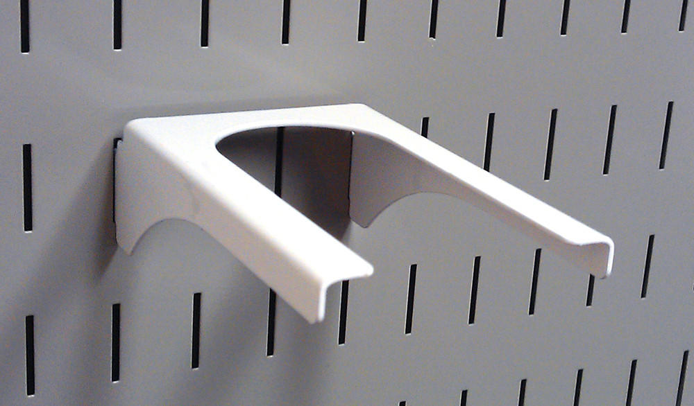 Wide Handle Peg Hook for Slotted Pegboard