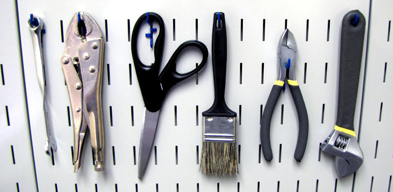 How to Use Wall Control Peg Hooks in Pegboard