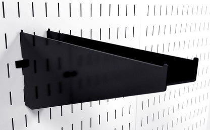 12 Inch Deep Clamp Rack Bracket Pair