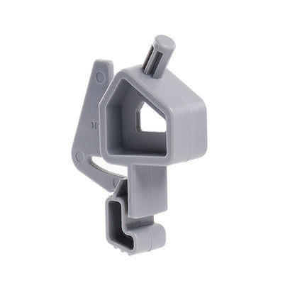 Side view of TROPEK™ 101 Bracket for Wall Control™ pegboard.