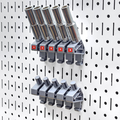 Easily Organize your 1/2in Sockets with TROPEK Socket Organizers for Wall Control