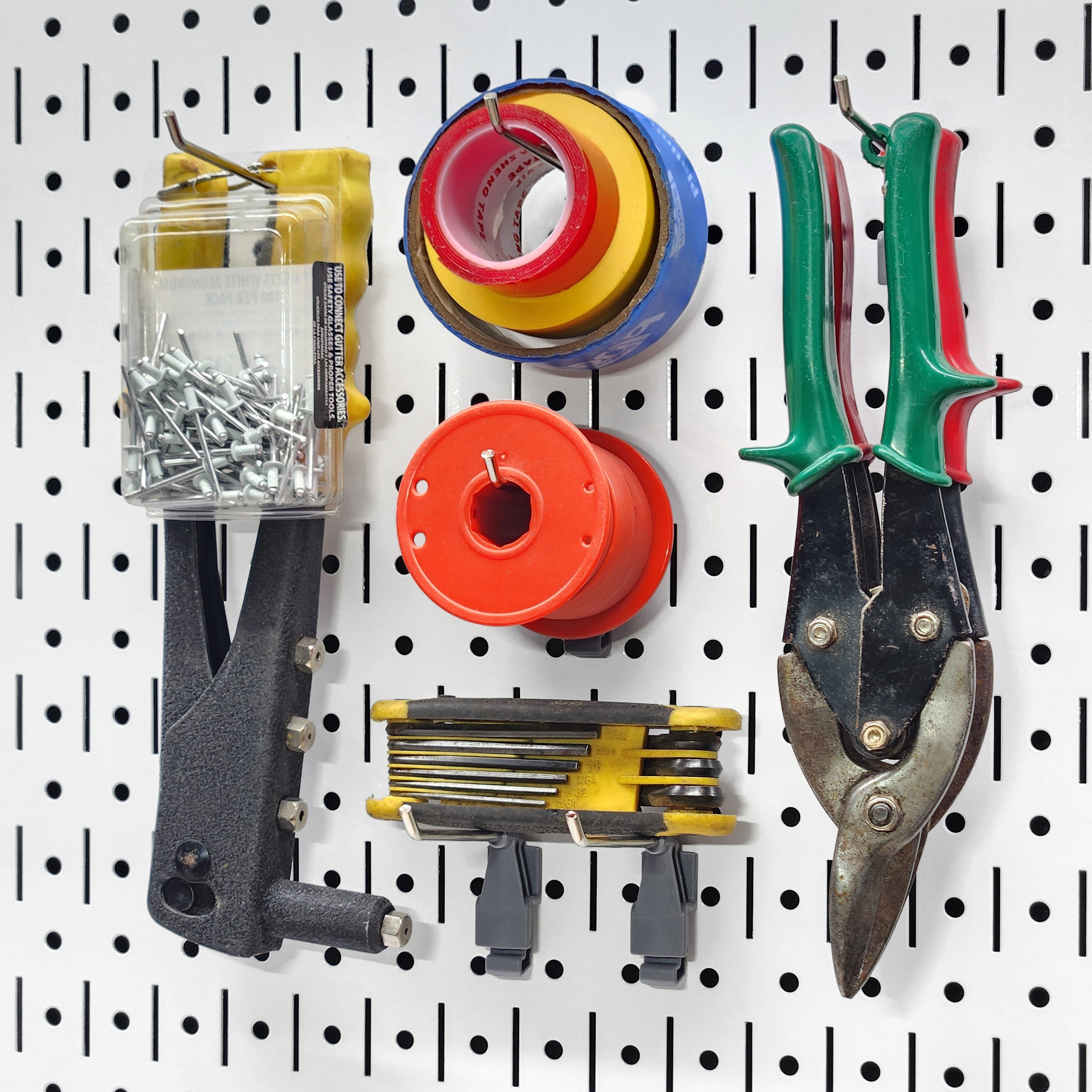 TROPEK Slotted Pegboard Hooks