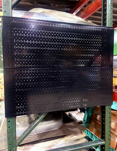 24 30 36 42 48 Inch Pallet Rack Beam Storage Pegboard End Caps