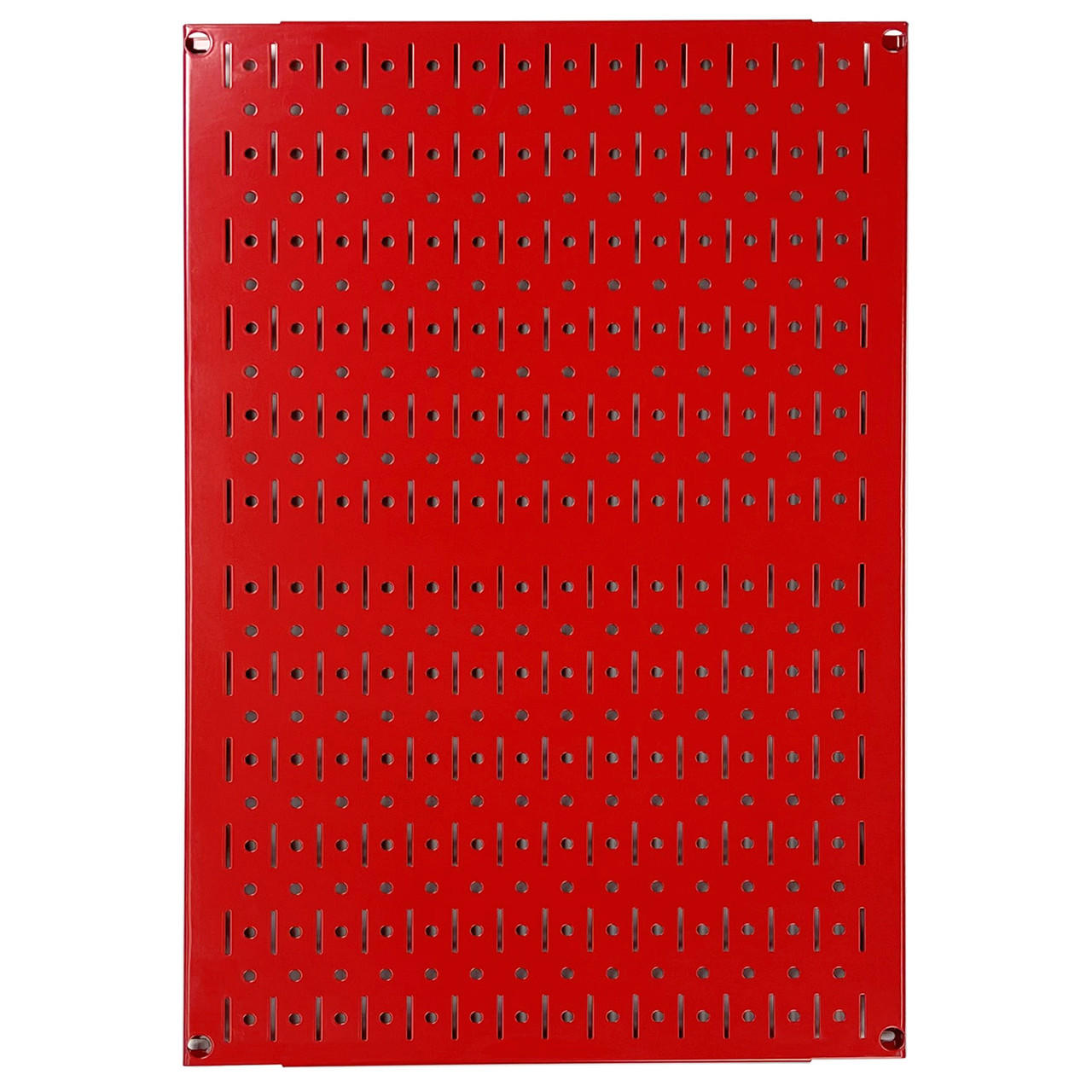 2 Feet Red Metal Pegboard Customized