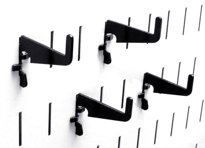 Medium Slotted Hook (4) Pack - 1-7/8in Reach - 10-HM-002