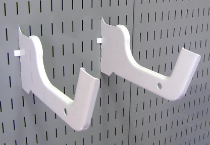 Heavy-Duty Slotted Pegboard Hook (2) Pack - 12in Reach - 10-HD-012