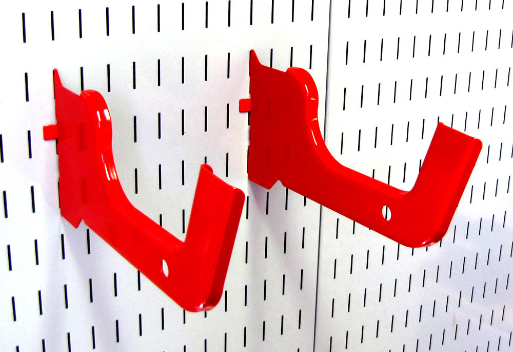 Heavy-Duty Slotted Pegboard Hook (2) Pack - 12in Reach - 10-HD-012