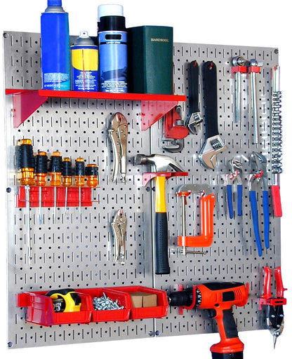 Galvanized Steel Pegboard Kit 30-WGL-200