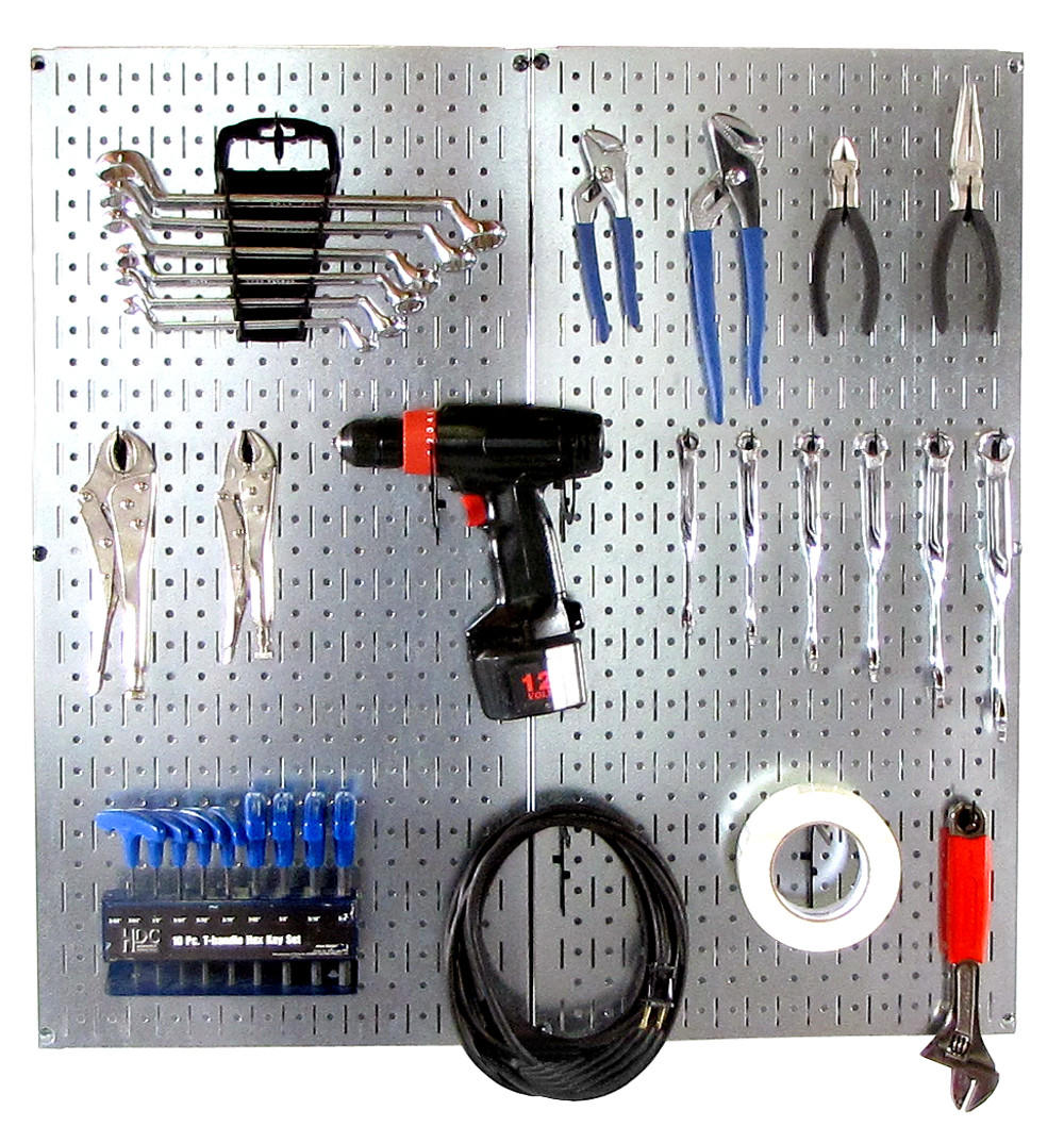 Pegboard Tool Organizer Starter Kit